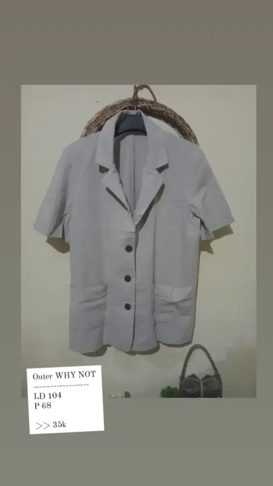 Outer WHY NOT - preloved