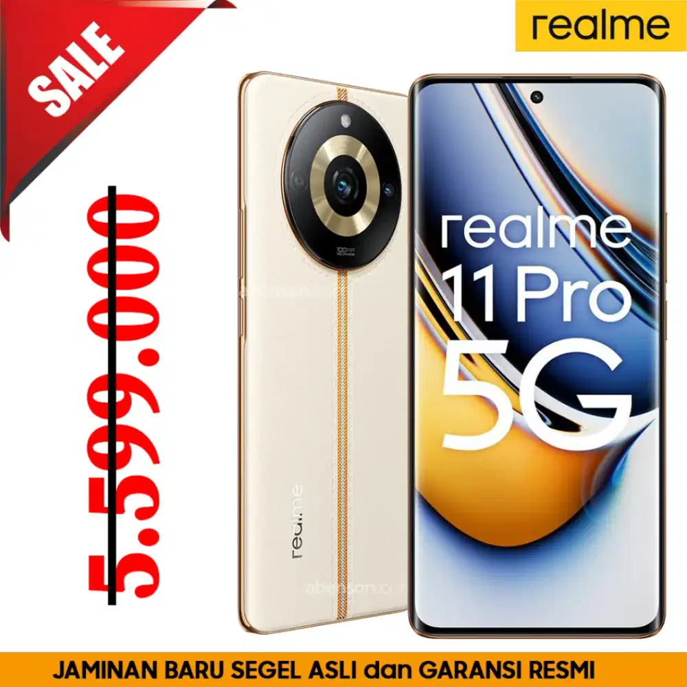 Clearance Sale TerMURAH! Realme 11 Pro 5G 8GB/256GB Segel BNIB Resmi