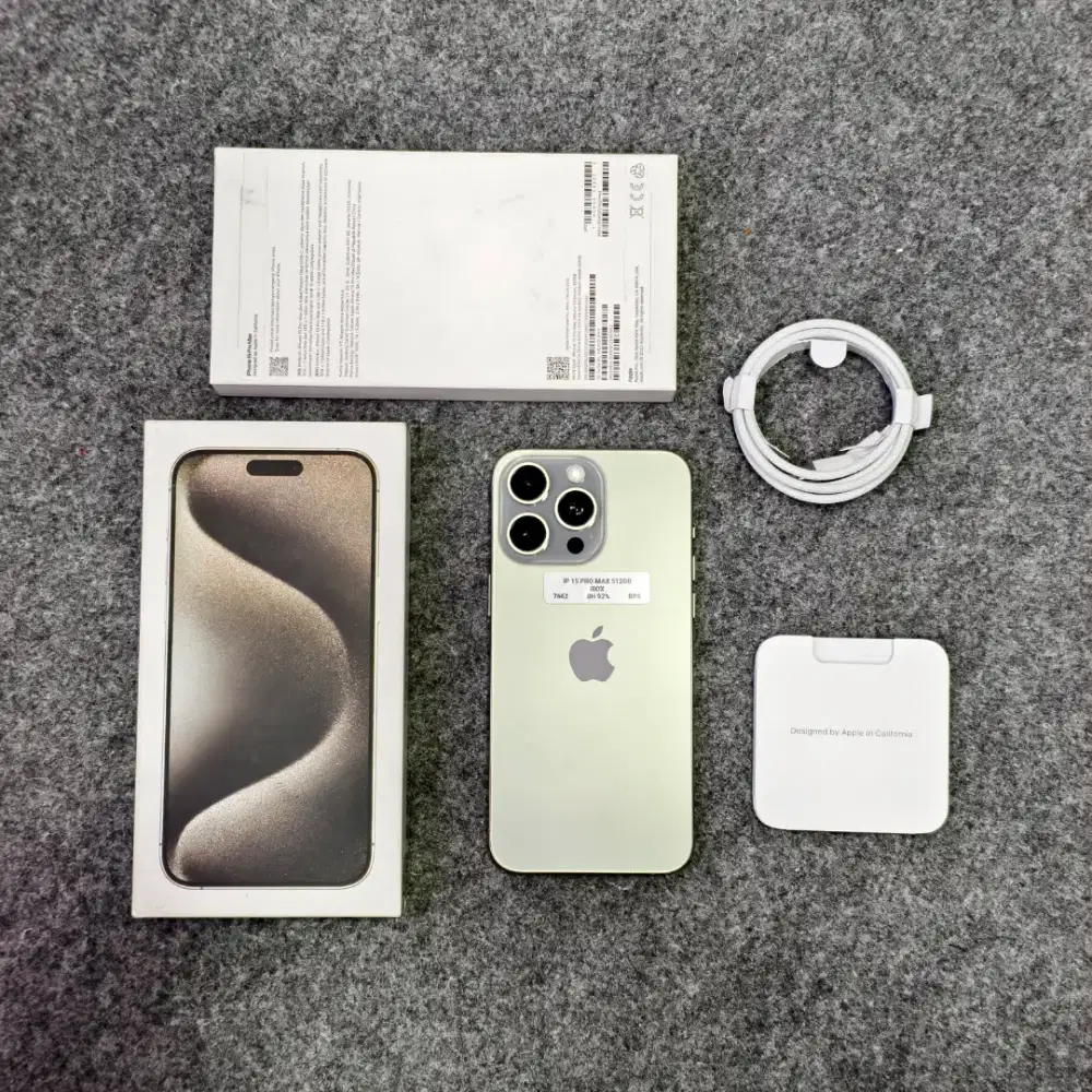 Iphone 15 Pro Max 512Gb Garansi Resmi