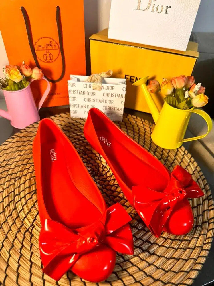 Preloved Mellisa New Doll Trend AD Red Ballerina Authentic 100%