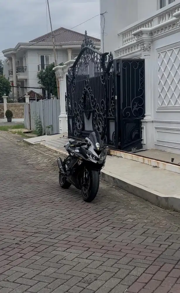 KAWASAKI ZX25 MODIF ABU ABU 2021
