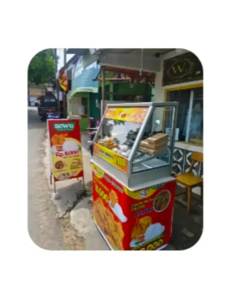 Etalase fried chicken