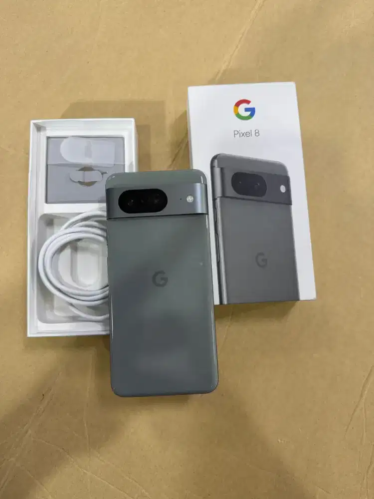 Google Pixel 8 12/256GB Global Fullset Mulus Bea Cukai