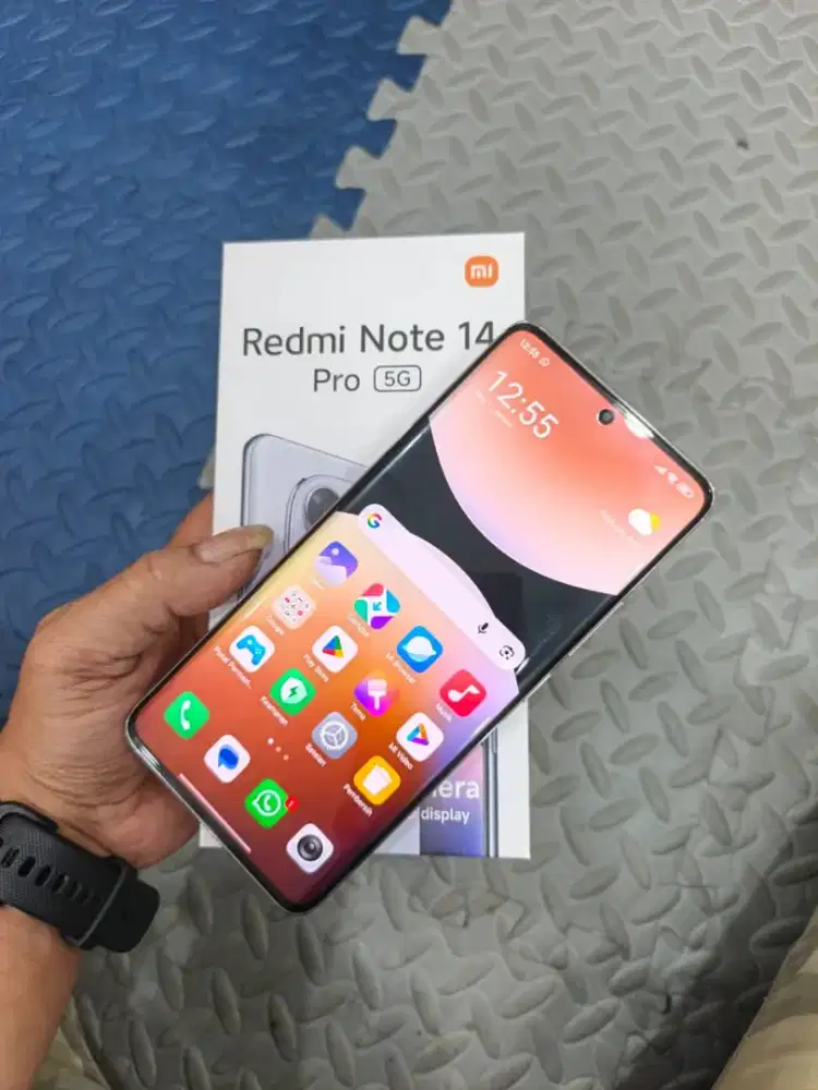 Xiaomi redmi note 14 pro 5g 12/512 resmi Indonesia garansi on panjang