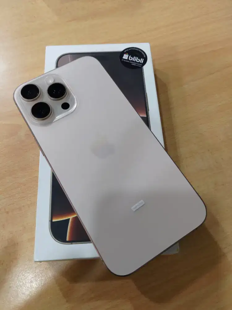 IPhone 16 pro max 256 gb bh 100% ibox dessert titanium