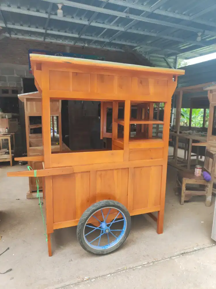 Gerobak Angkringan jg Melayani Pesanan Grobak Bakso Mie Bubur Sate dlL