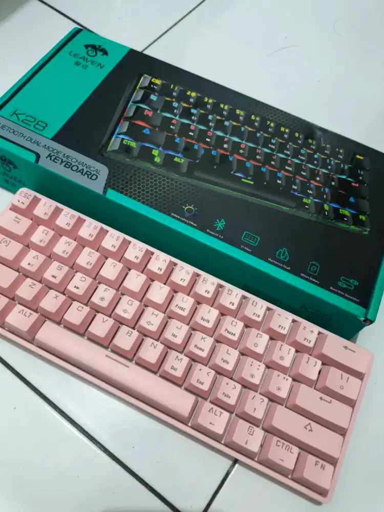 KEYBOARD BLUETOOTH DAN KABEL