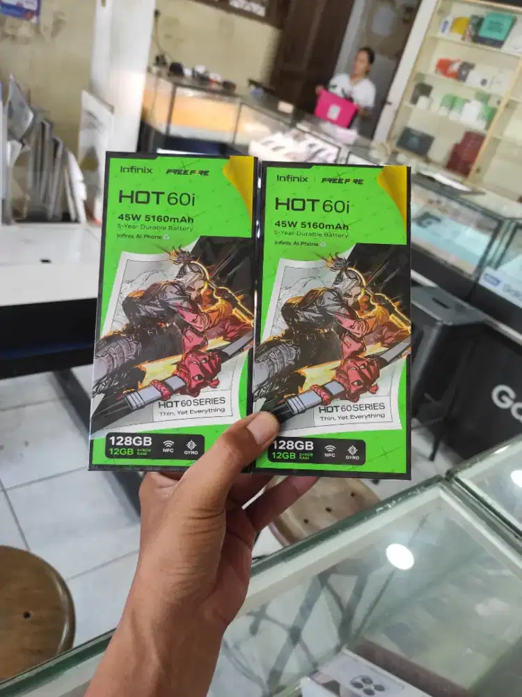 FAST RESPON WA Infinix Hot 60i NFC 8+8/256 Garansi resmi 1thn