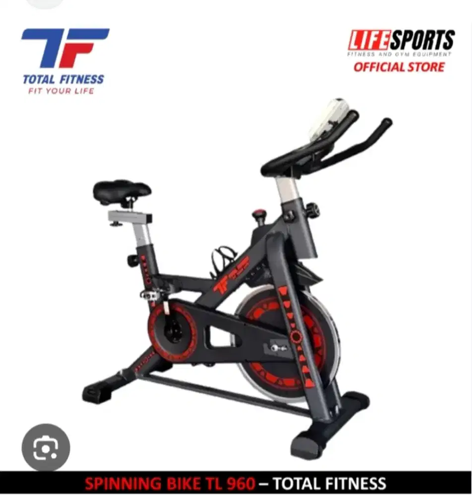 Spin bike / sepeda statis tf 960