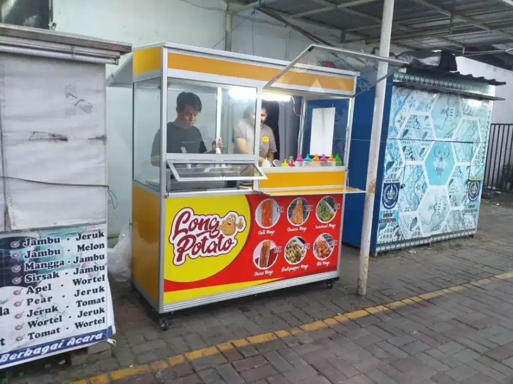 Dijual gerobak jualan