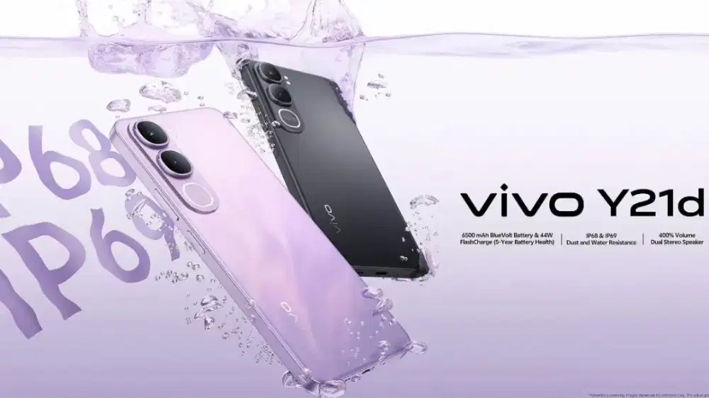 Vivo Y21d 8/128 Tahan Banting Air 6000mah