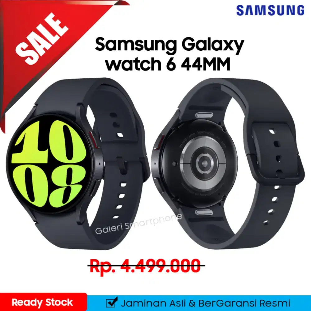 Samsung Galaxy Watch 6 44MM Segel BNIB Resmi SEIN