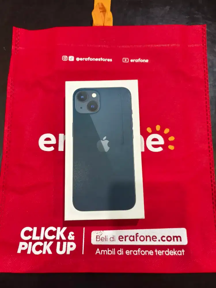 Di jual iphone 13 128 gb midnight new