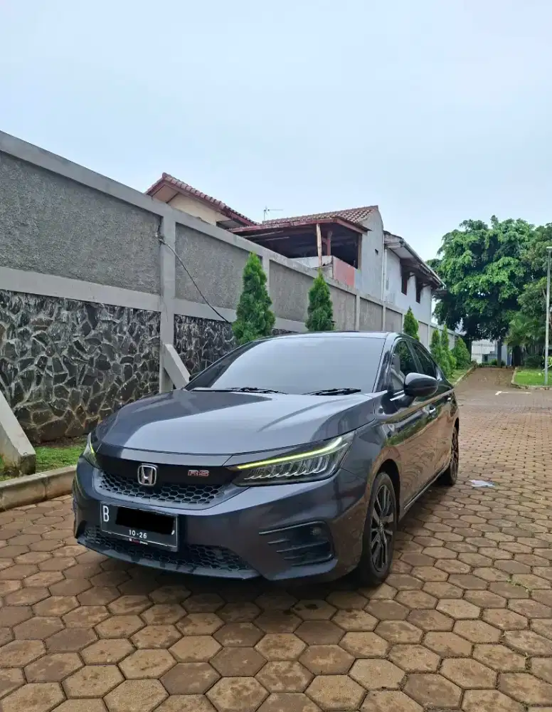 (Harga Cash) Honda City RS Hatchback NIK 2021 Grey