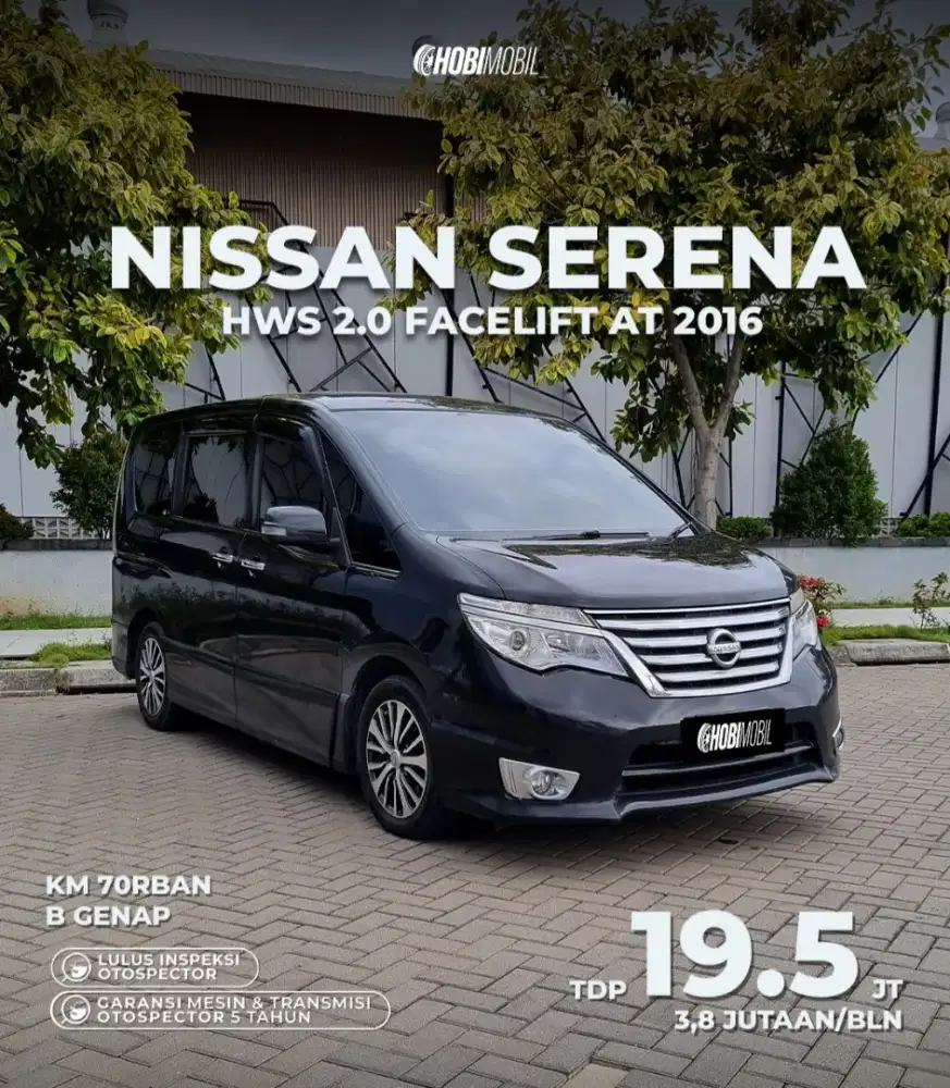 Serena Hws 2.0 Facelift AT Thn 2016