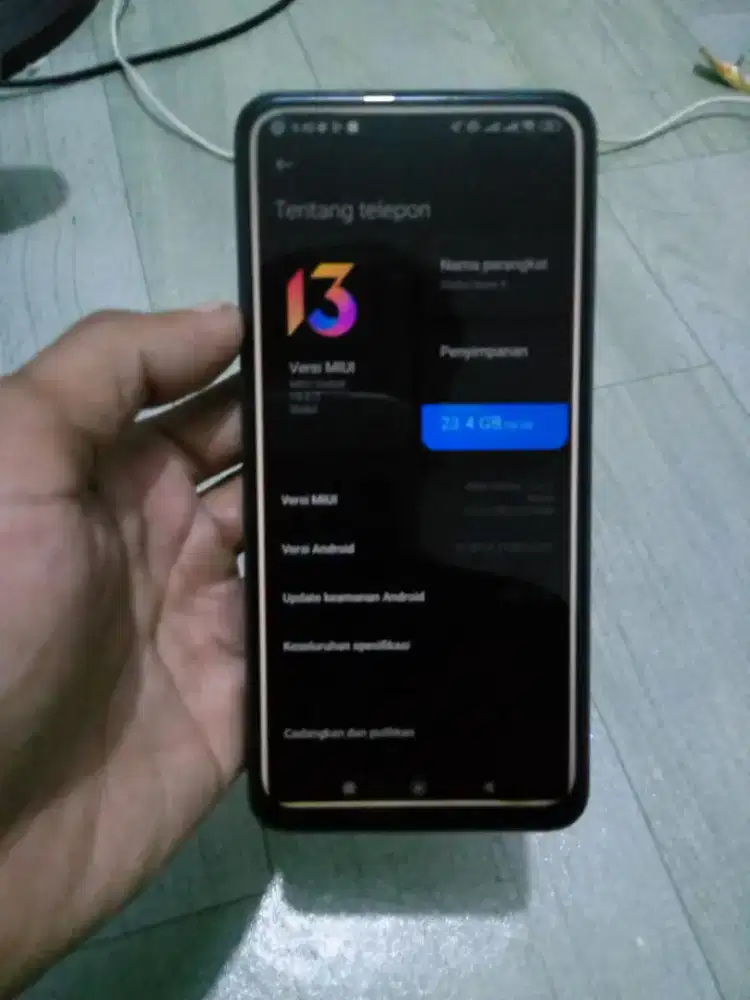 Hp Xiomi redmi not 9