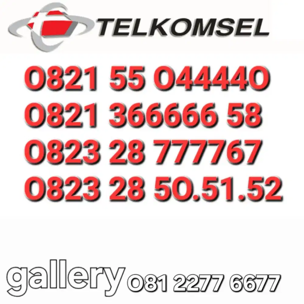 Nomor telkomsel - telkomsel