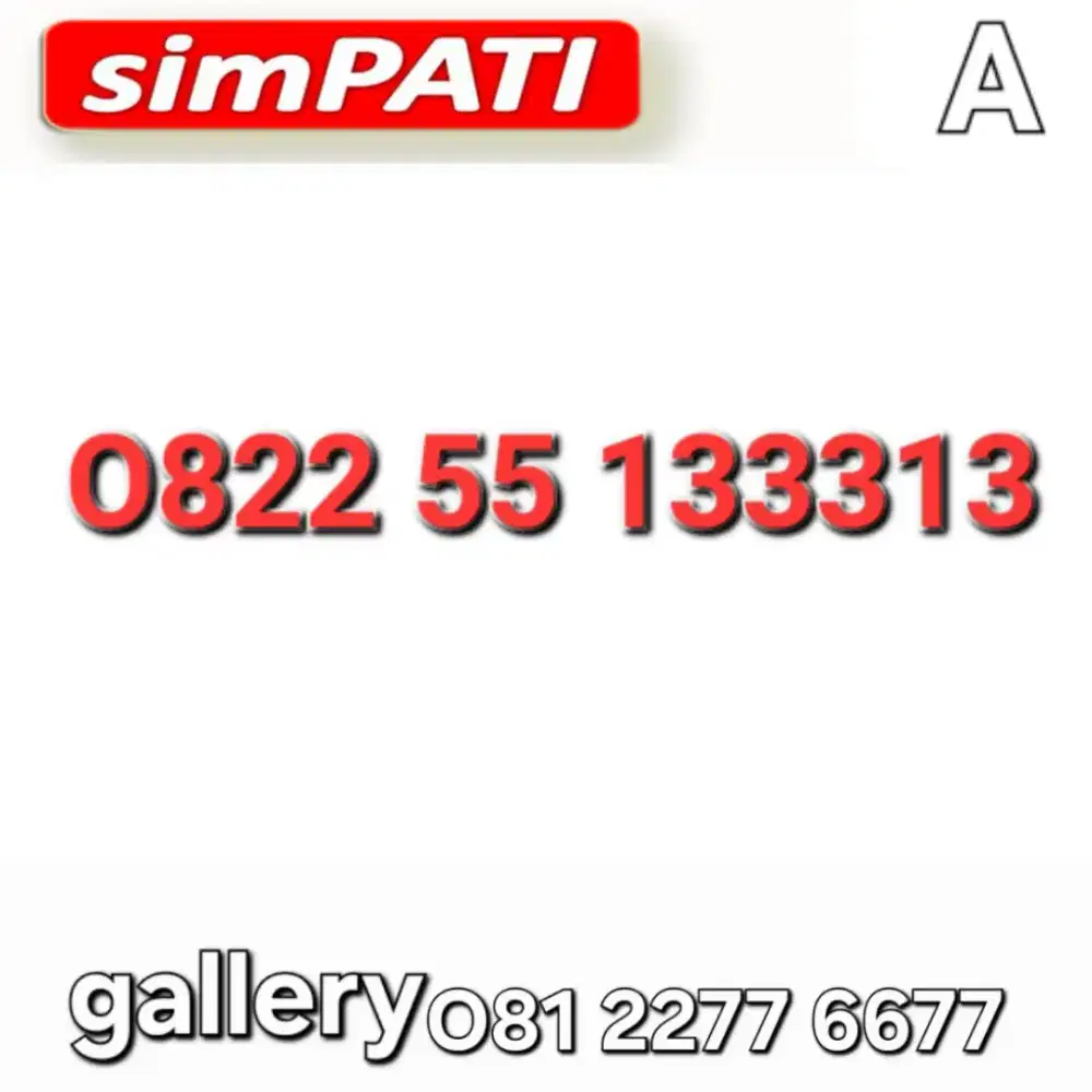 Nomor - simpati 133313