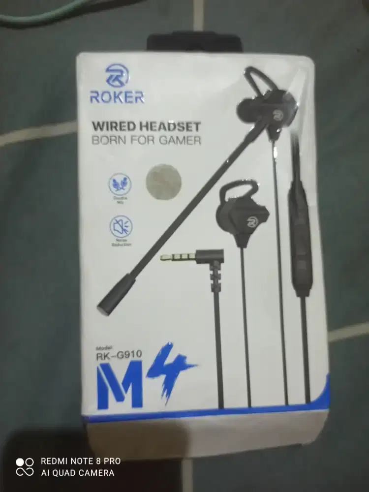 Head set gamer roker