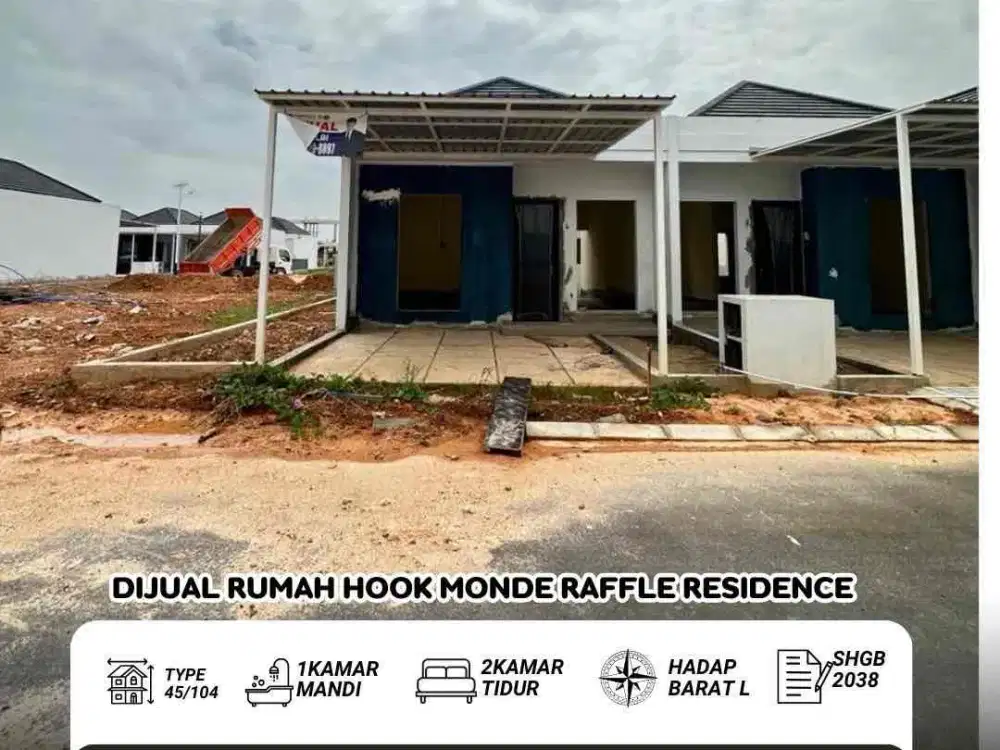 Dijual Rumah Monde Raffle Bengkong Golden City