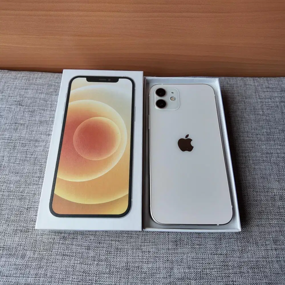 iPhone 12 64 GB White ex Inter Fullset