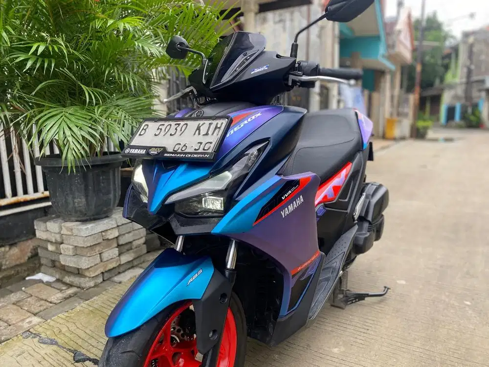 All New YAMAHA AEROX ALPHA CyberCity ((ABS)) 155 VVA LED Fi Tahun 2025