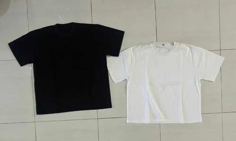 kaos boxy dan oversize