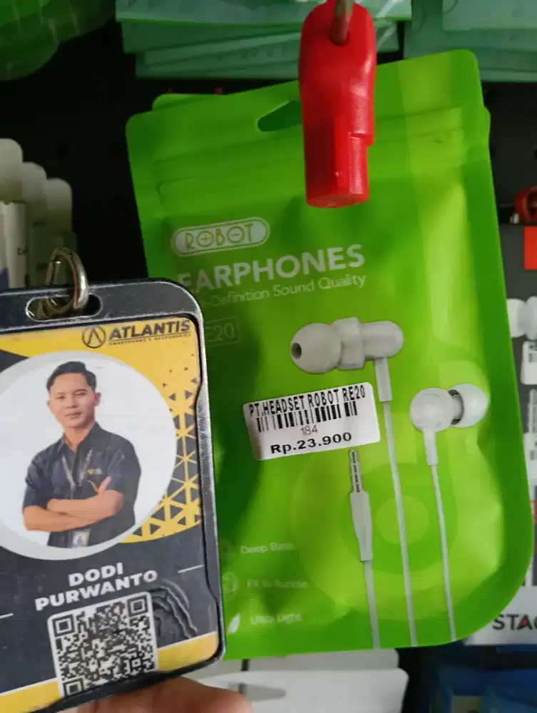 HEADSET ROBOT RE20 |ATLANTIS DAHSYAT