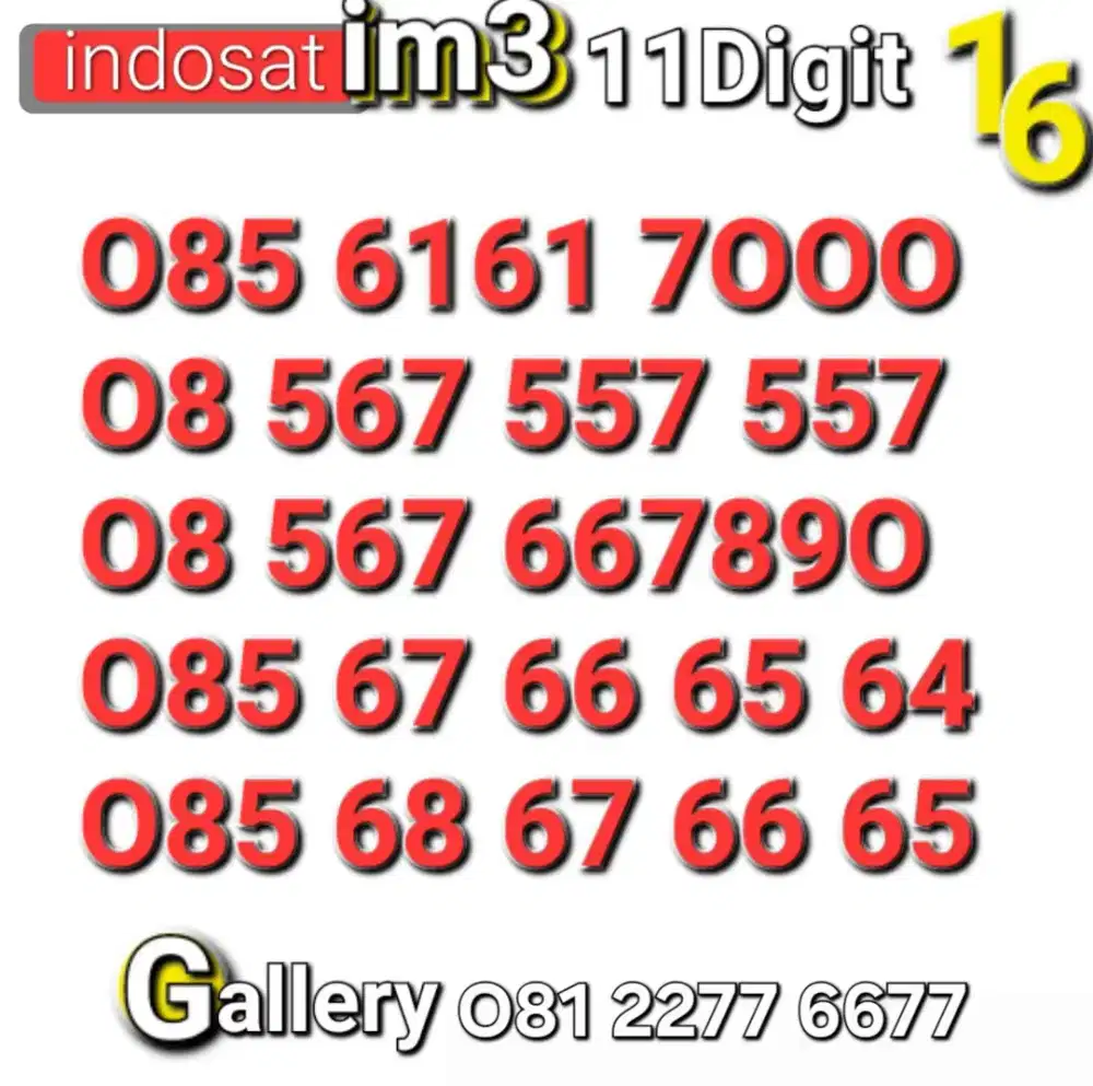 Nomor im3 11digit 68_67_66_65