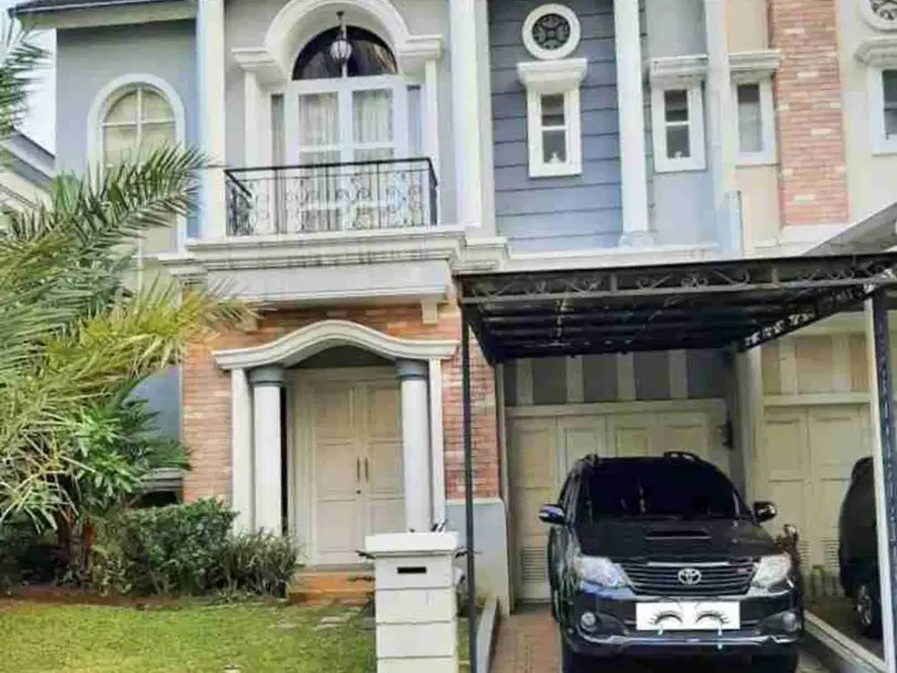 Dijual Rumah Cluster Alexandrite Gading Serpong Cantik Rapi Tangerang