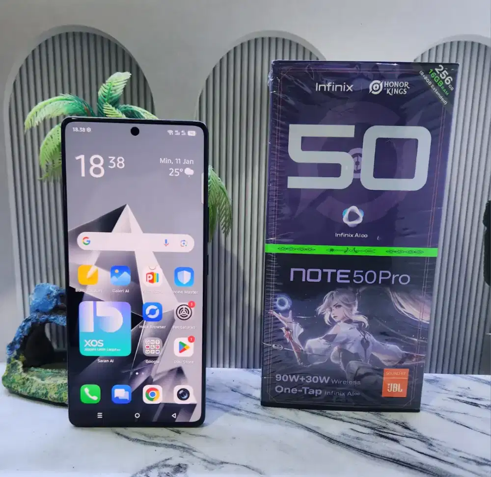 INFINIX NOTE 50 PRO - RAM 8/256 || SECOND / BEKAS