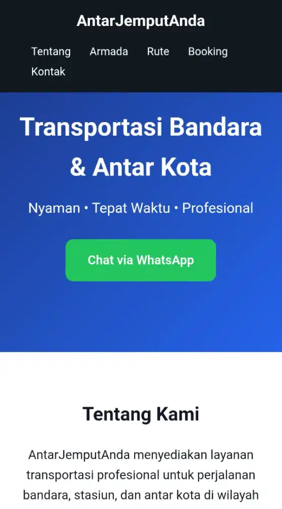 Driver offline untuk jasa transportasi