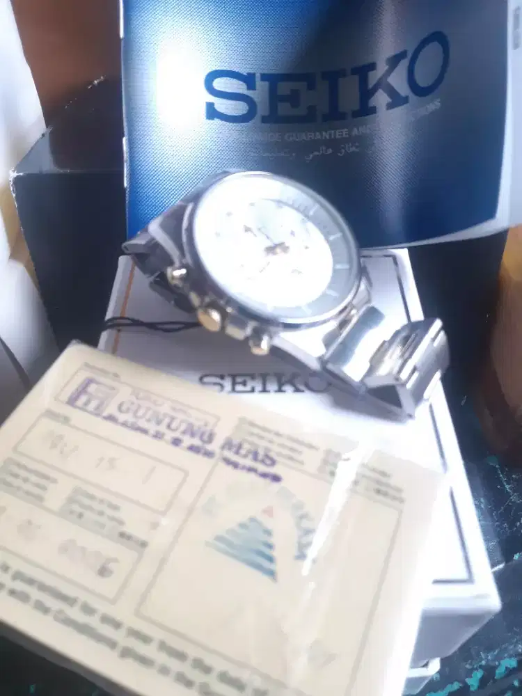 Seiko chronograph new