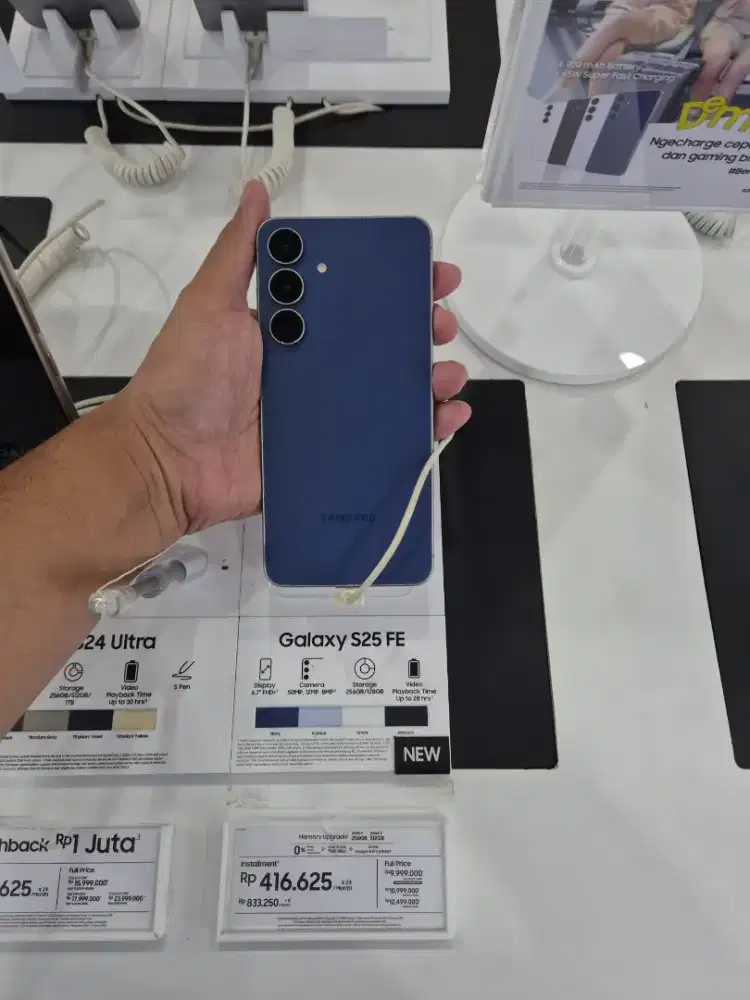 Promo sampai tanggal 14 S25FE free Fit3, kredit bisa 0DP