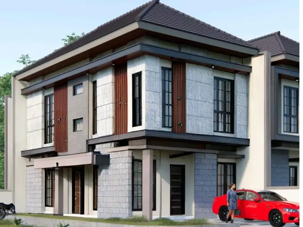 Dijual rumah new minimalis di Kedung Baruk