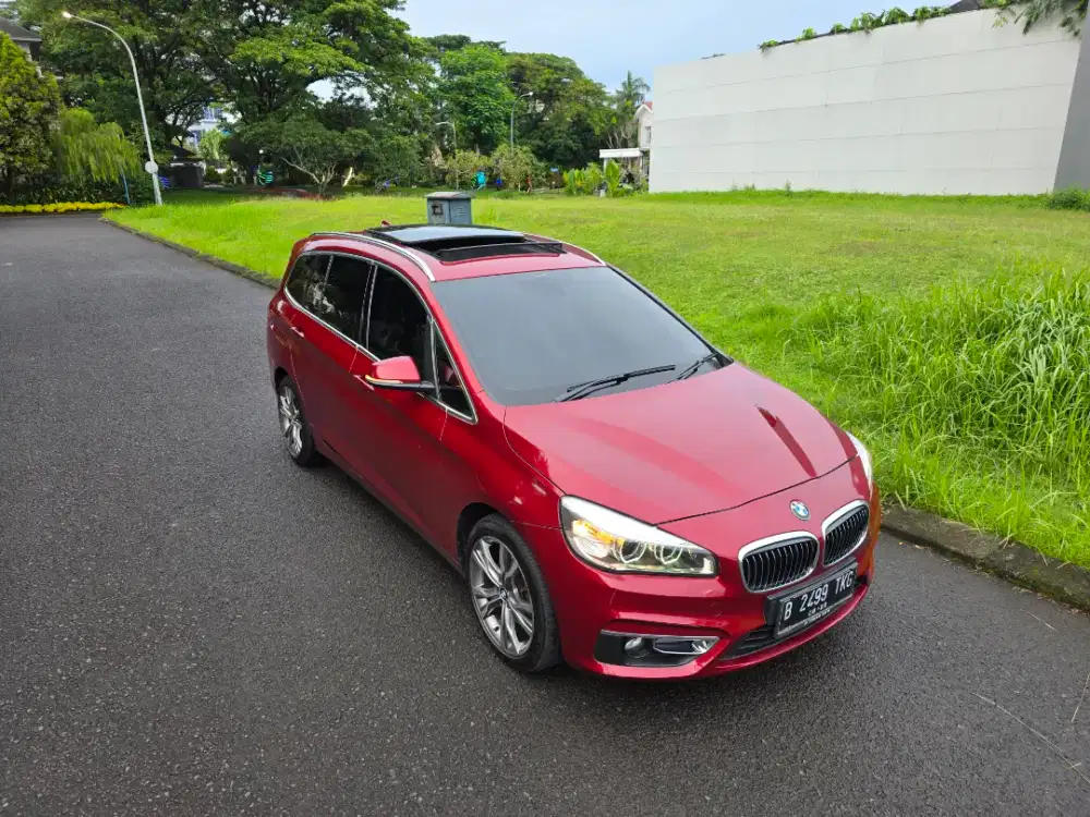 Odo 50rb Bmw 218i Gran Tourer 2016 nik 2015