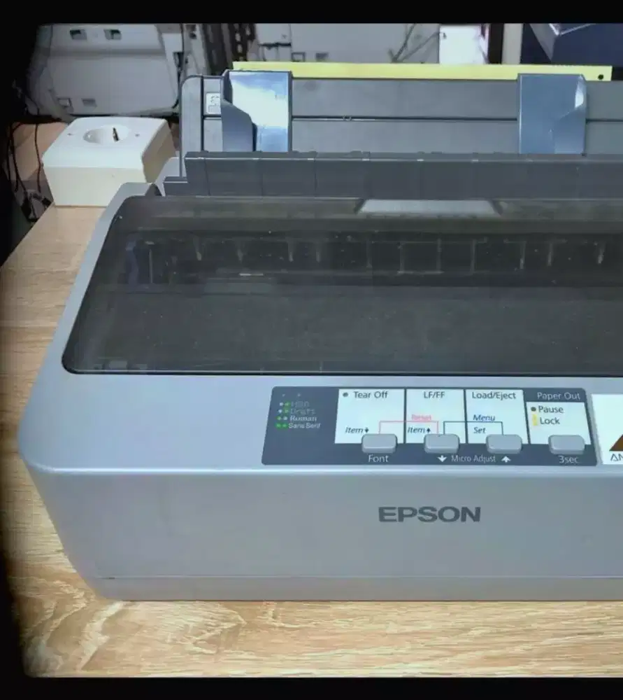 PRINTER EPSON DOT MATRIX LX 310 CONTINUOUS FORM TINGGAL PAKAI GARANSI.