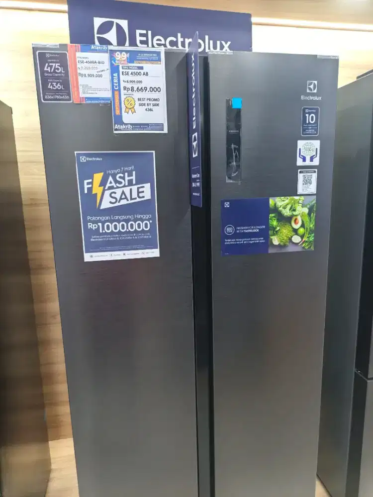 PROMO KREDIT KULKAS ELECTROLUX TANPA DP!