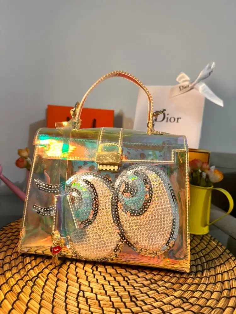 Preloved Playnomore Clear Shygirl Rainbow Authentic 100%