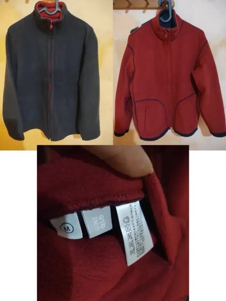 Jaket Uniqlo Reversibel