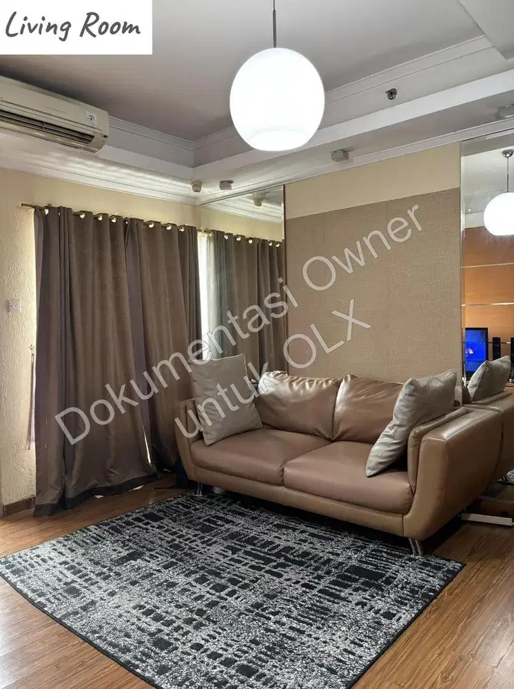 Jual/Sewa Apartemen Sudirman Park 3BR Furnished Tanpa Perantara