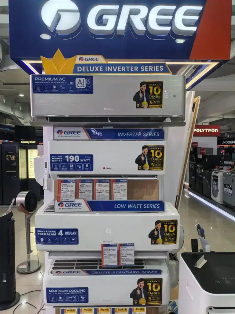 PROMO KREDIT AC GREE TANPA DP! BUNGA 0%