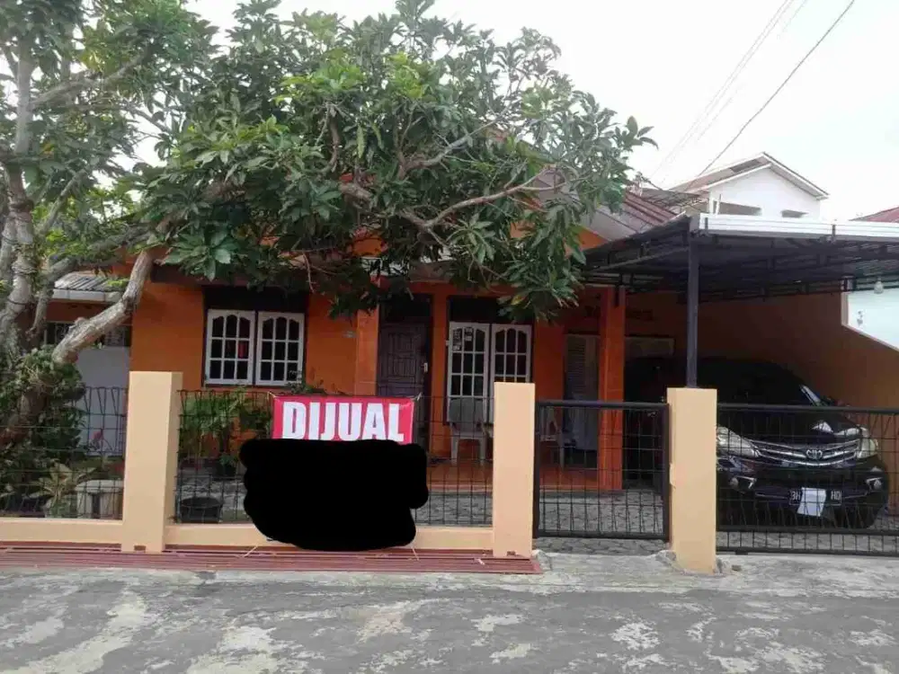 Rumah 1 Lantai Dekat Pagar Drum Beliung Kota Jambi