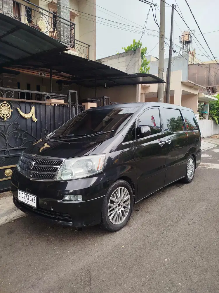 Toyota Alphard V Metik 2003 Sehat Walafiat & Pajak Hidup