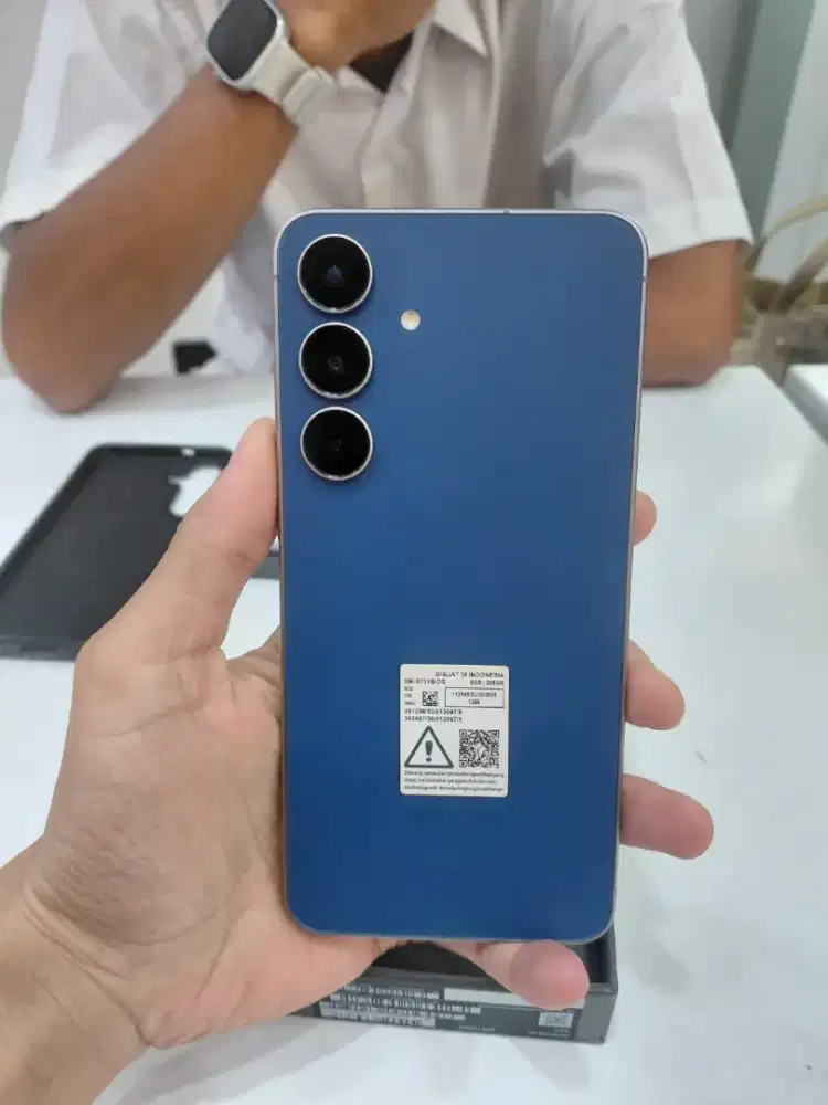 samsung s25fe like new 8/256 navy garansi on