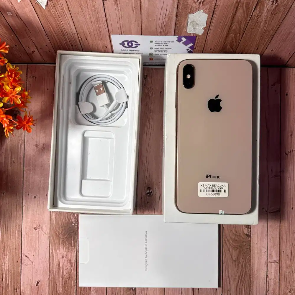 IPHONE XS MAX 512GB RESMI TERDAFTAR BEA CUKAI