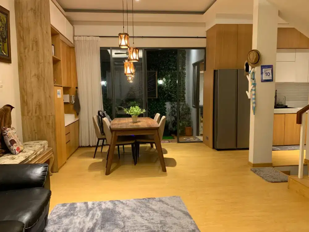 Dijual rumah fully furnished Golden Park 2. Cisauk Serpong