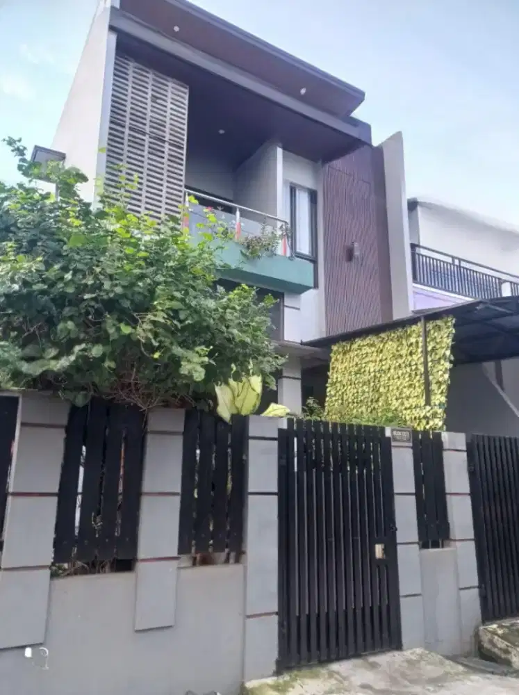 Rumah 2 lantai design modern