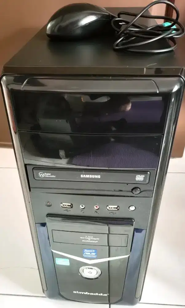 Jual PC OFFICE
Chipset core i5 komplit monitor BENQ 16