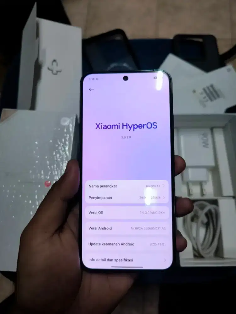 Xiomi 14 Flagship Fullset mulus pemakaian